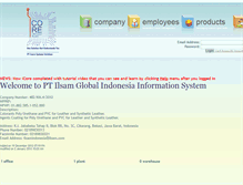 Tablet Screenshot of ilsamindonesia.com